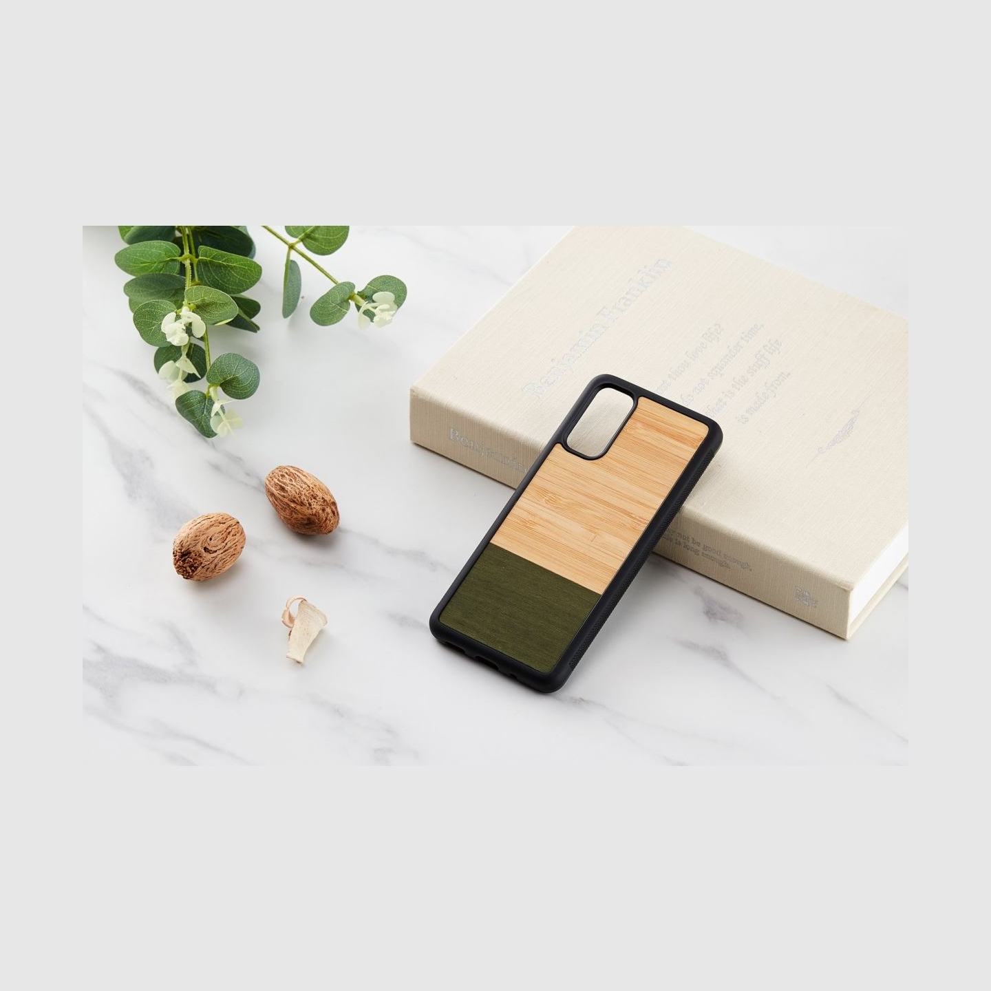 Man&Wood case for Galaxy S20 bamboo forest black