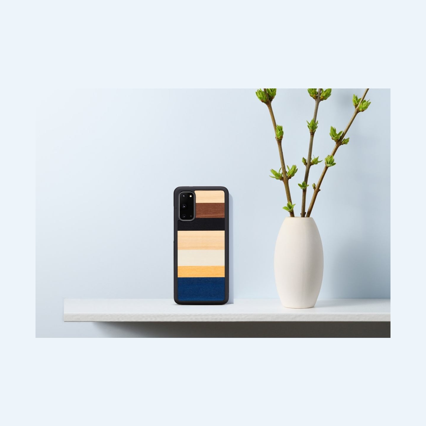 Man&Wood case for Galaxy S20 province black