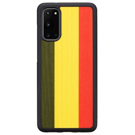Man&Wood case for Galaxy S20 reggae black