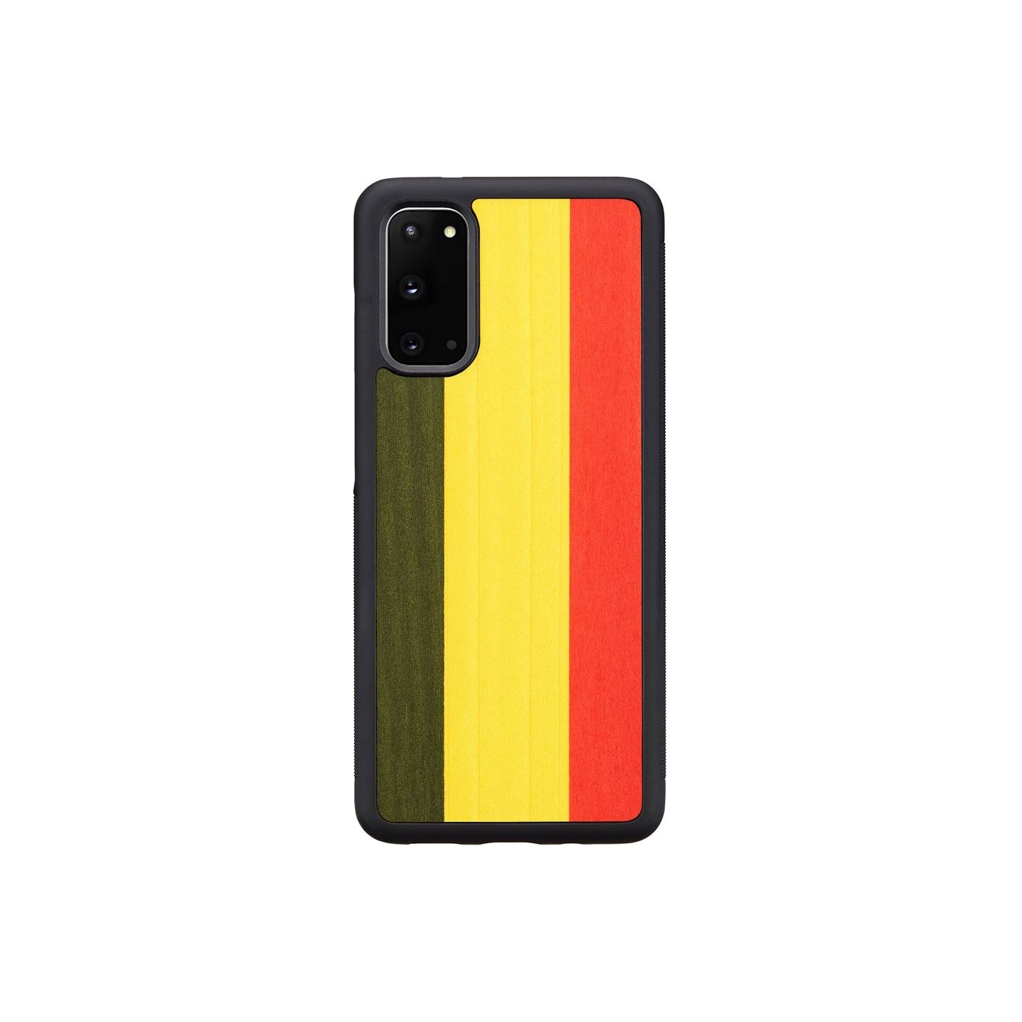 Man&Wood case for Galaxy S20 reggae black
