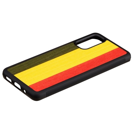 Man&Wood case for Galaxy S20 reggae black