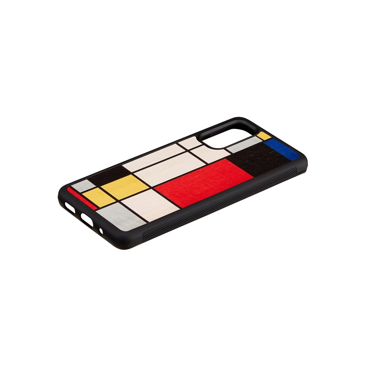 Man&Wood case for Galaxy S20 mondrian wood black