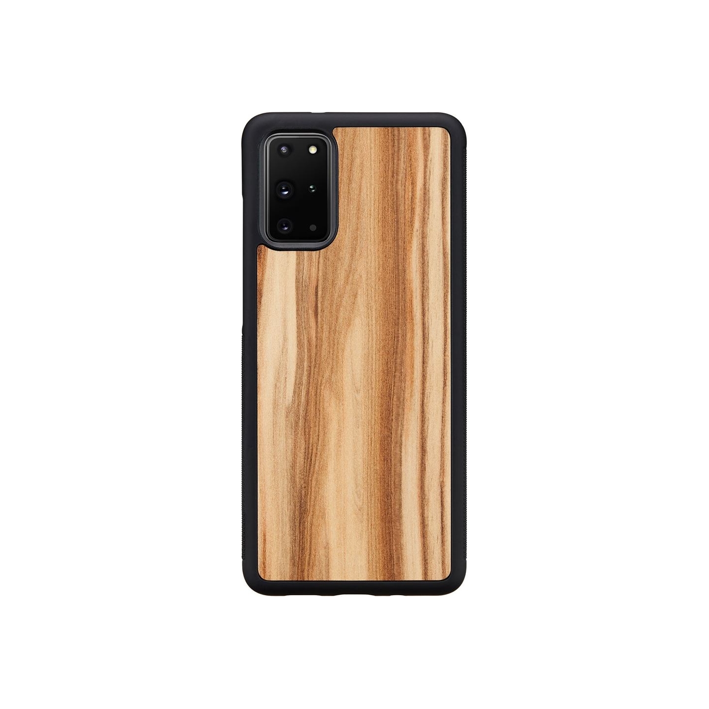 Man&Wood case for Galaxy S20+ cappuccino black