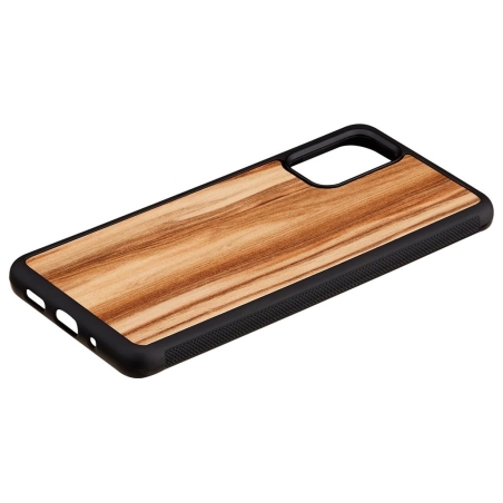 Man&Wood case for Galaxy S20+ cappuccino black