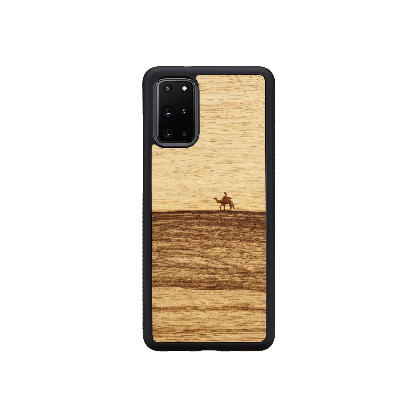Man&Wood case for Galaxy S20+ terra black