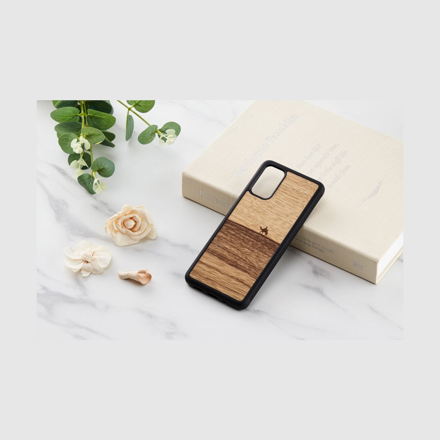 Man&Wood case for Galaxy S20+ terra black