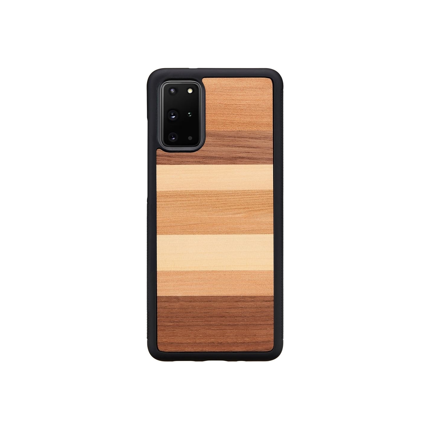 Man&Wood case for Galaxy S20+ sabbia black