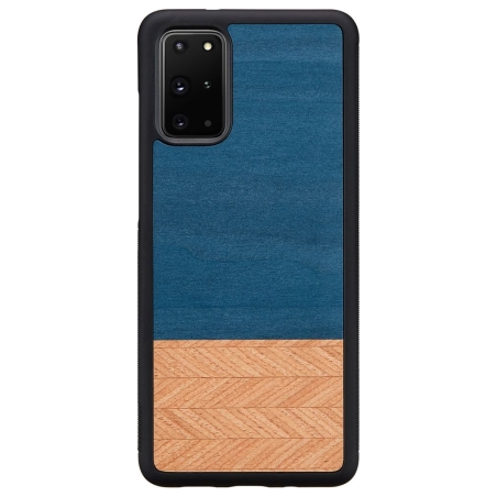 Man&Wood case for Galaxy S20+ denim black