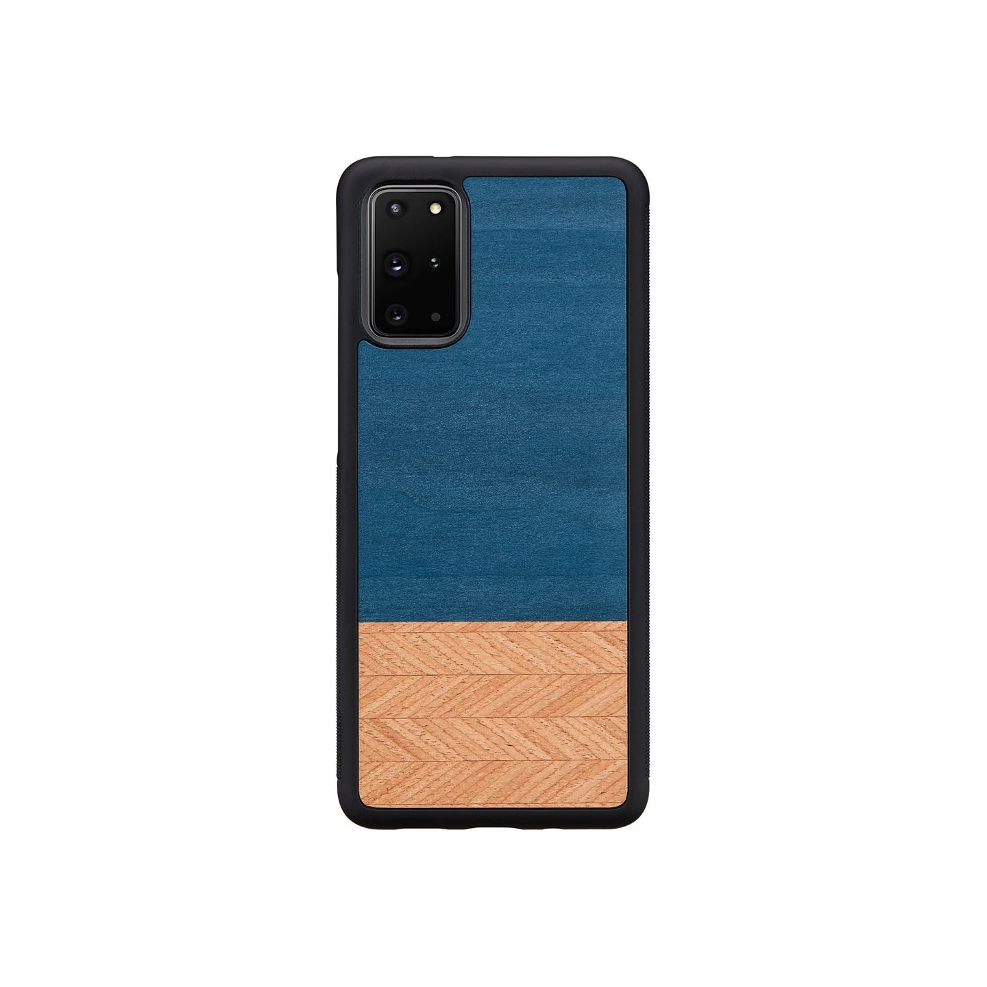 Man&Wood case for Galaxy S20+ denim black