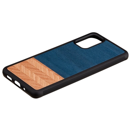 Man&Wood case for Galaxy S20+ denim black