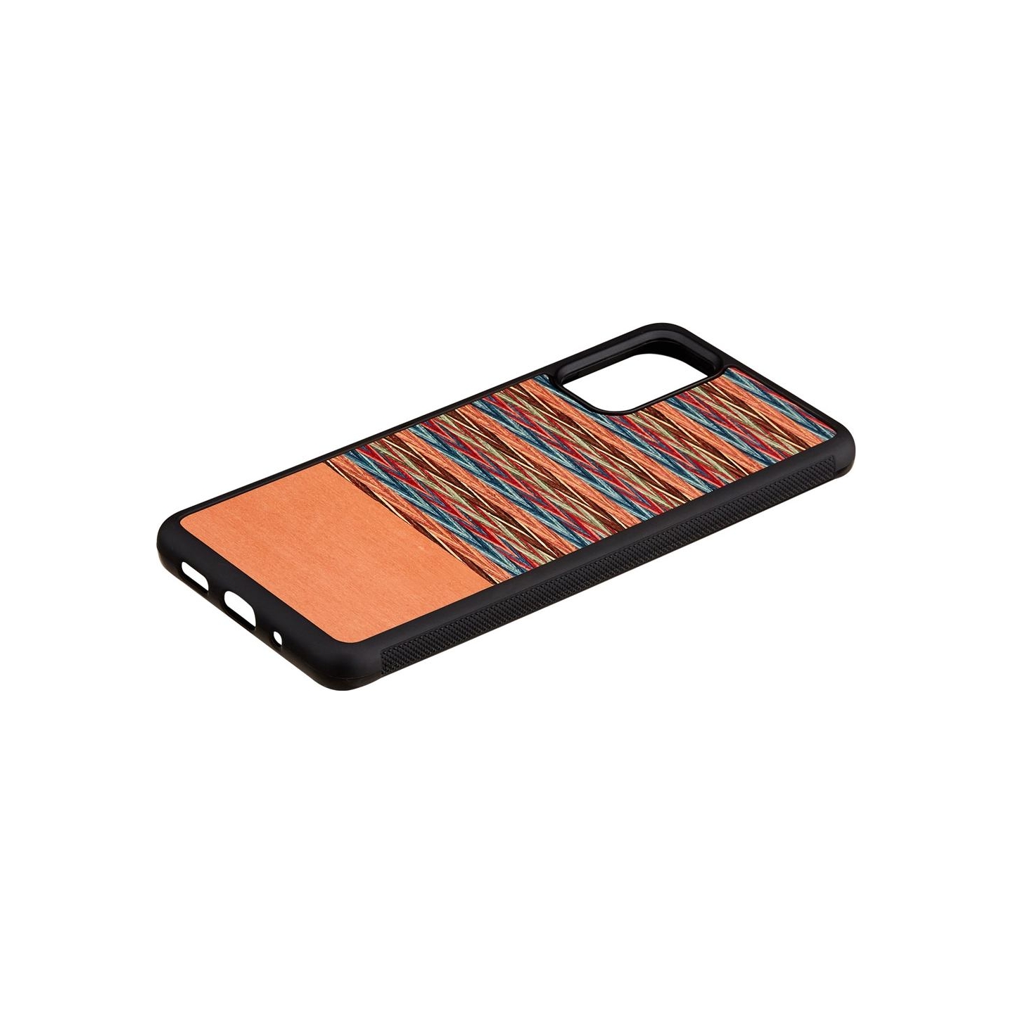 Man&Wood case for Galaxy S20+ browny check black