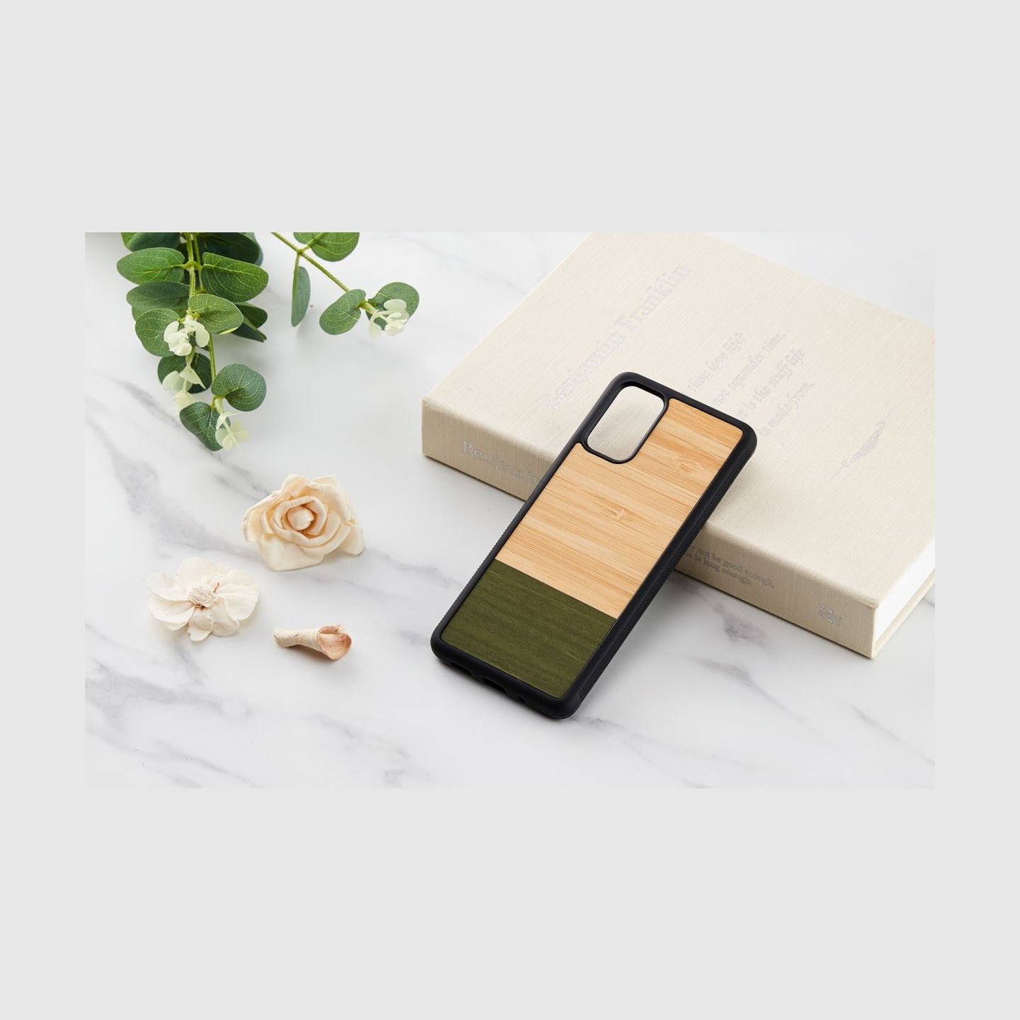 Man&Wood case for Galaxy S20+ bamboo forest black