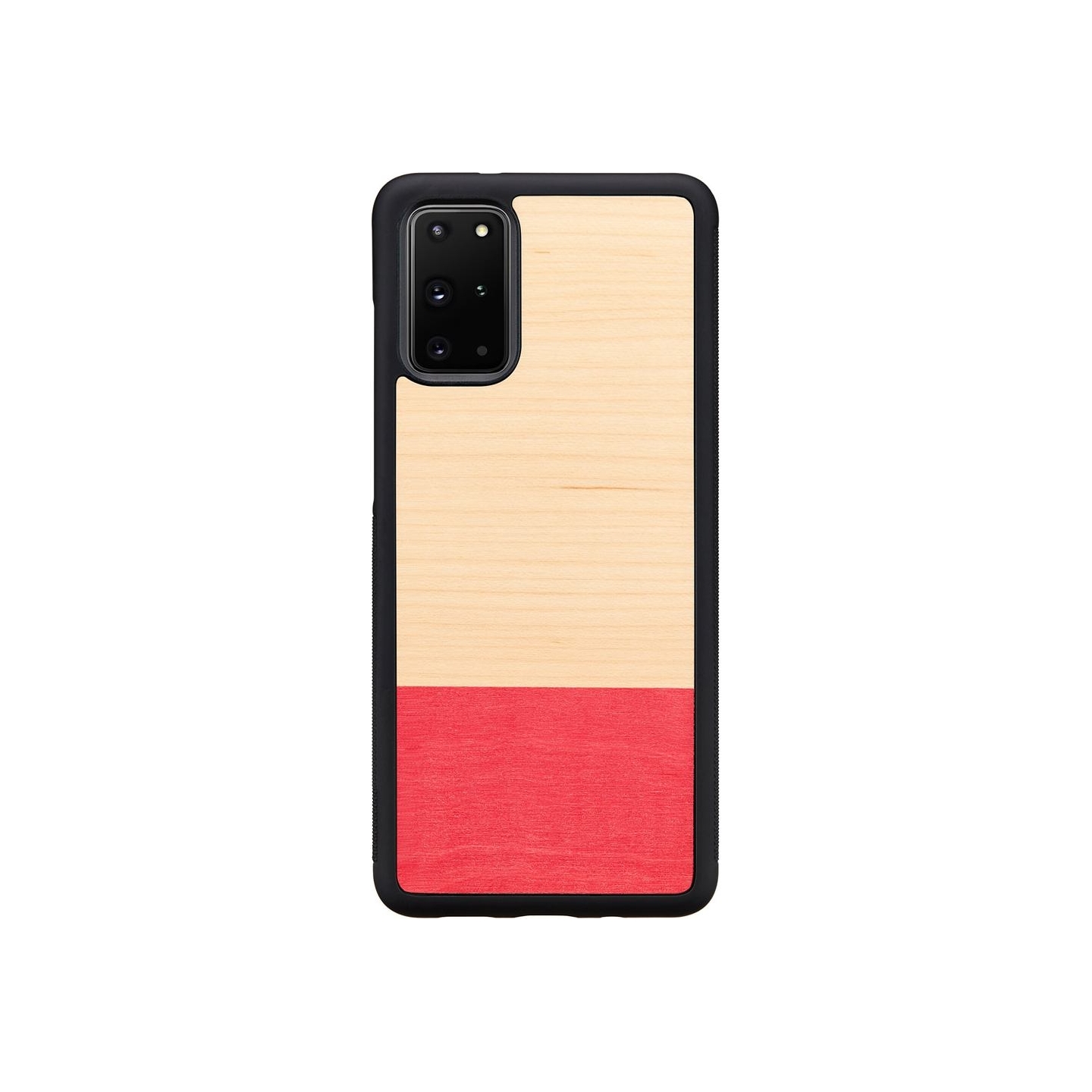 Man&Wood case for Galaxy S20+ miss match black