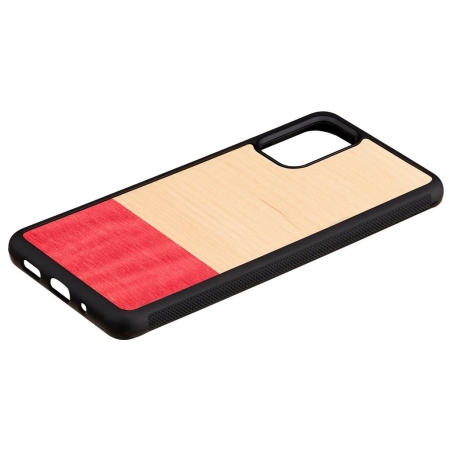 Man&Wood case for Galaxy S20+ miss match black