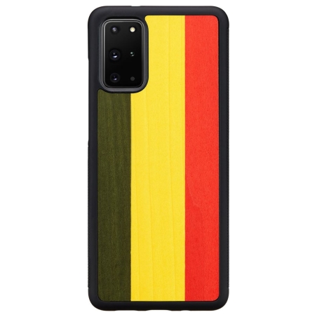 Man&Wood case for Galaxy S20+ reggae black