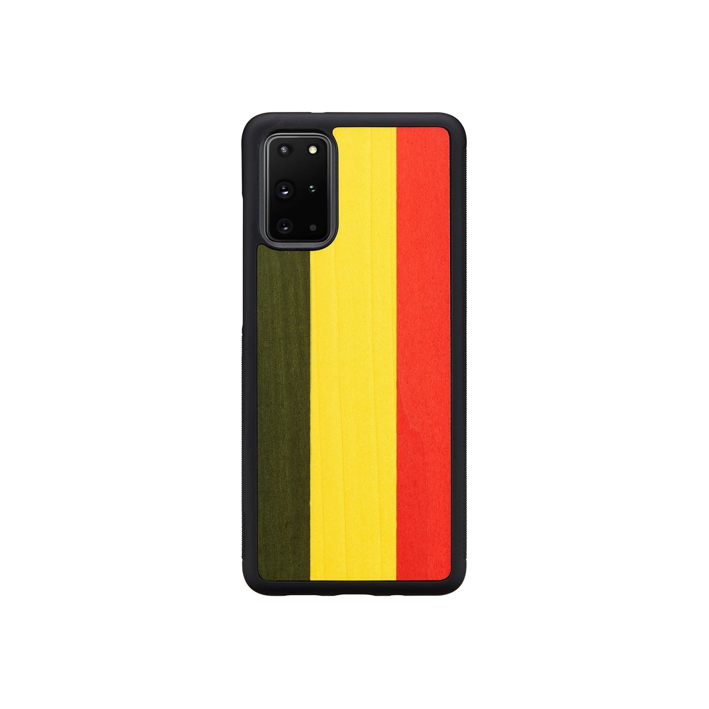 Man&Wood case for Galaxy S20+ reggae black
