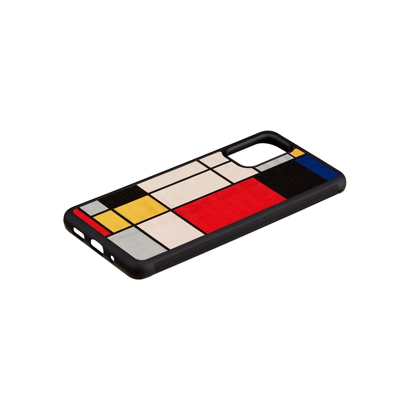 Man&Wood case for Galaxy S20+ mondrian wood black