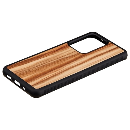 Man&Wood case for Galaxy S20 Ultra cappuccino black