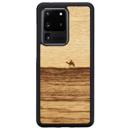 Man&Wood case for Galaxy S20 Ultra terra black