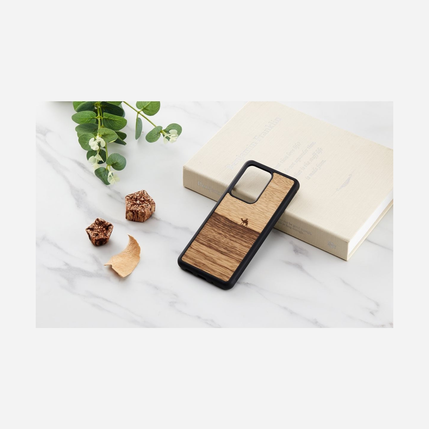 Man&Wood case for Galaxy S20 Ultra terra black