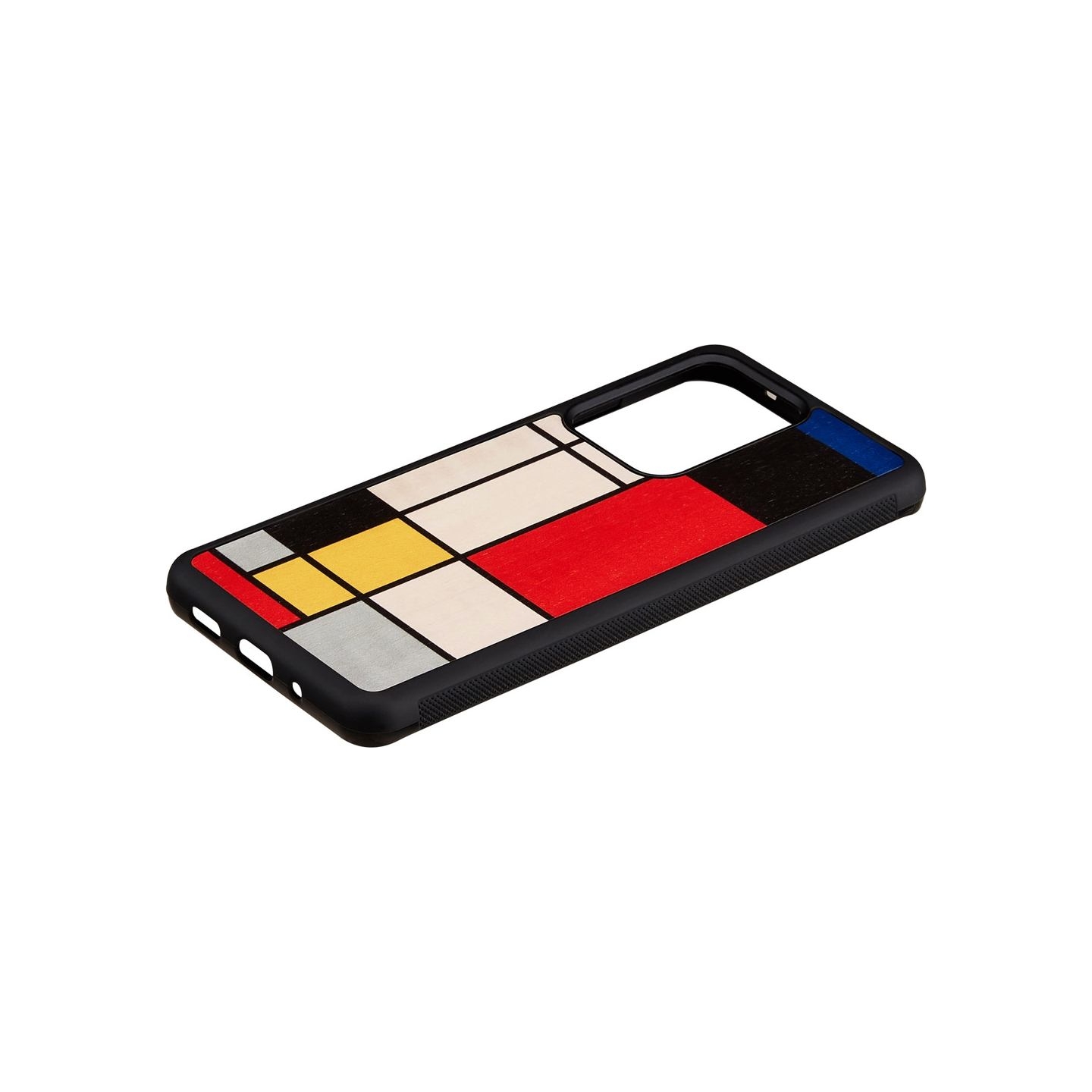 Man&Wood case for Galaxy S20 Ultra mondrian wood black