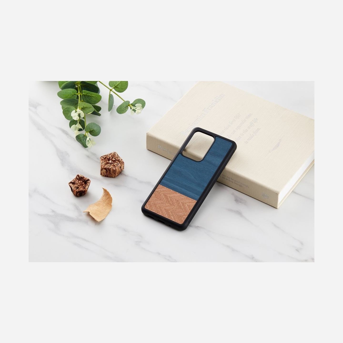 Man&Wood case for Galaxy S20 Ultra denim black