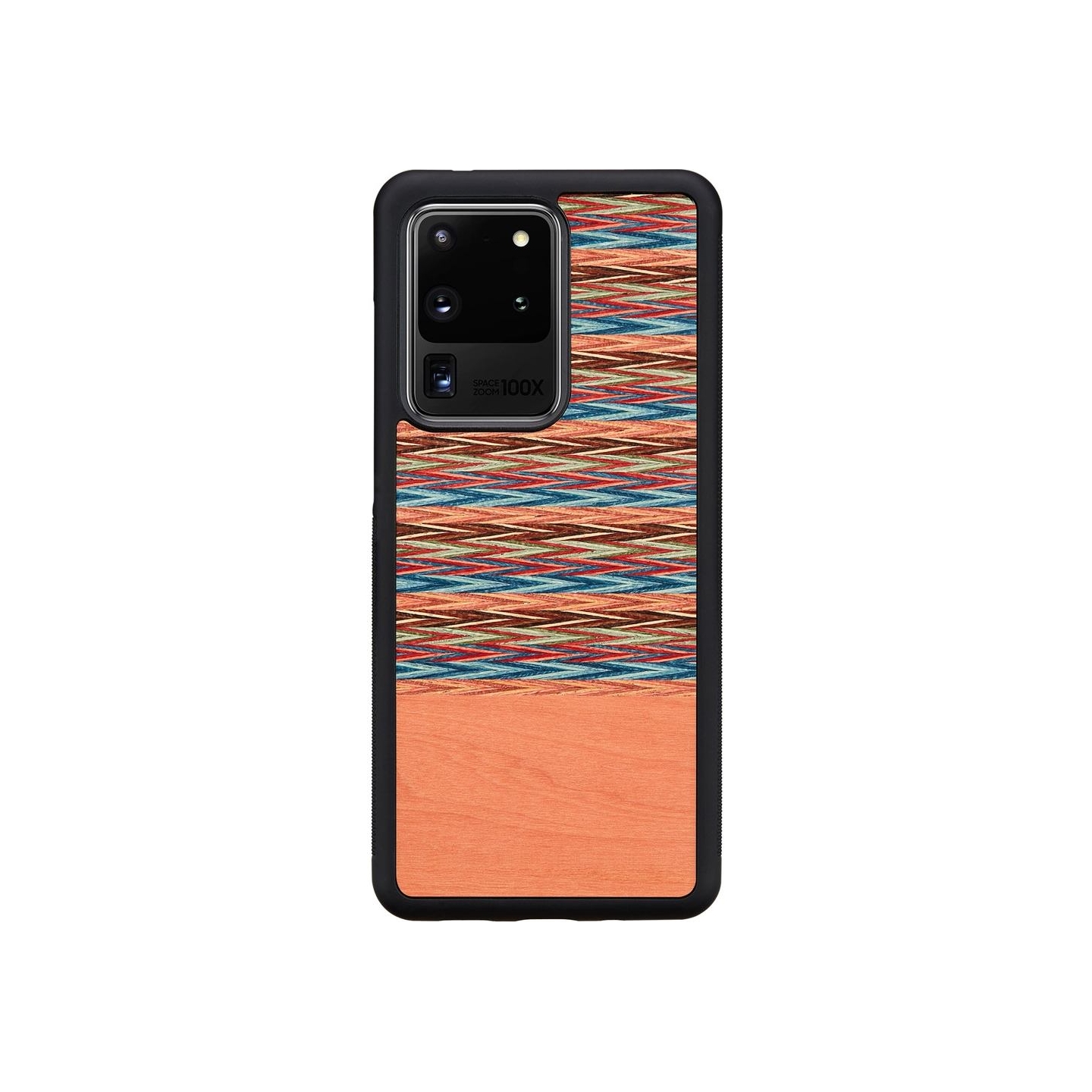 Man&Wood case for Galaxy S20 Ultra browny check black