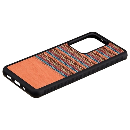 Man&Wood case for Galaxy S20 Ultra browny check black