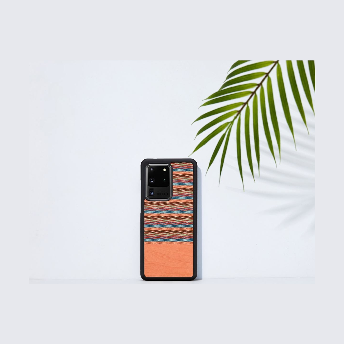 Man&Wood case for Galaxy S20 Ultra browny check black