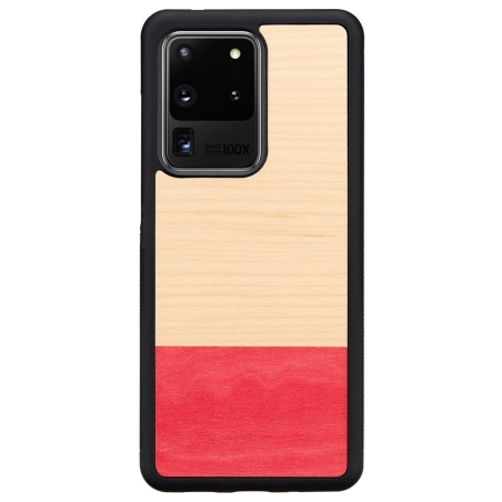 Man&Wood case for Galaxy S20 Ultra miss match black