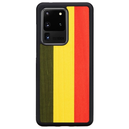 Man&Wood case for Galaxy S20 Ultra reggae black