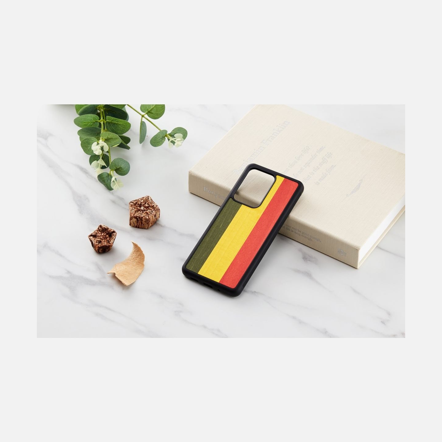 Man&Wood case for Galaxy S20 Ultra reggae black