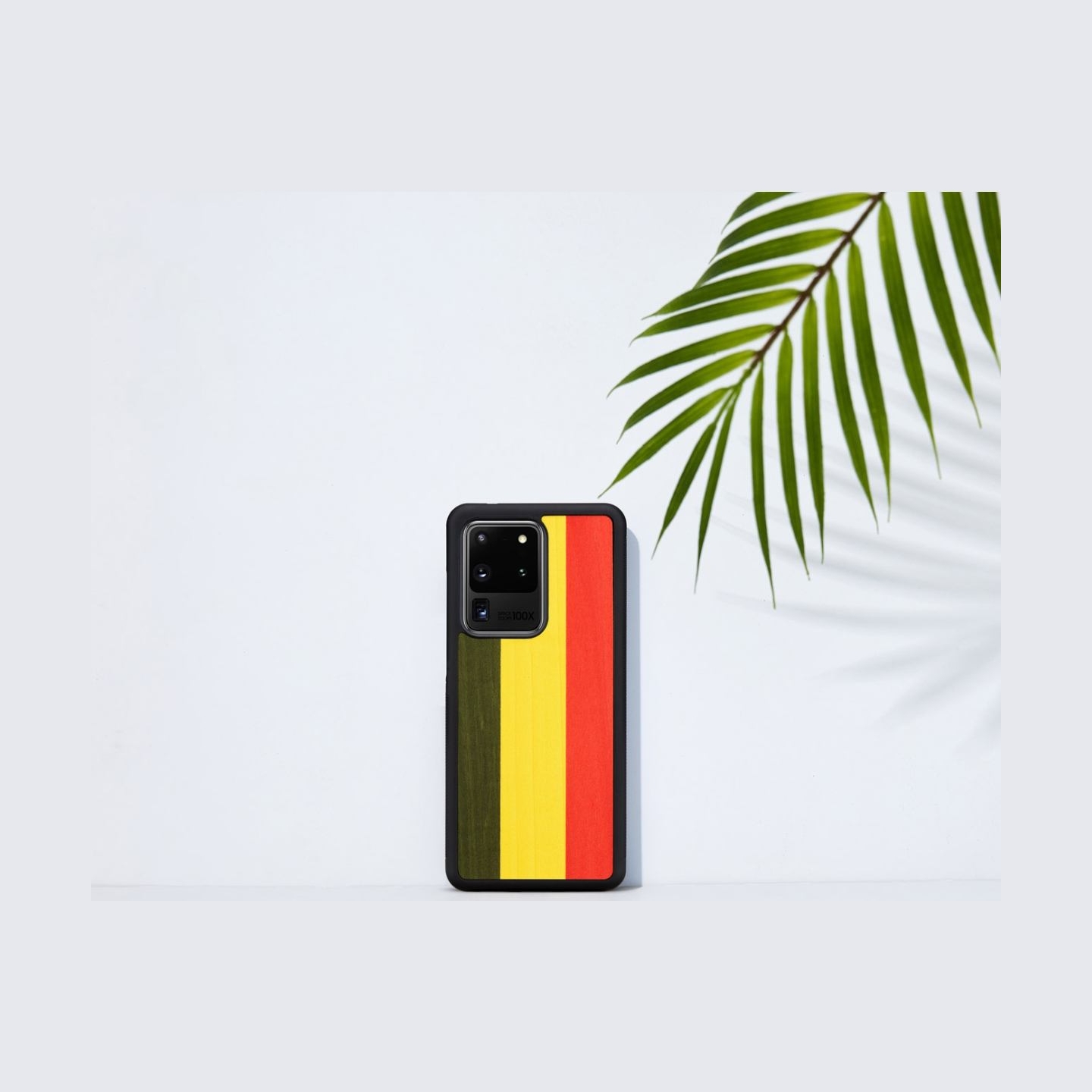 Man&Wood case for Galaxy S20 Ultra reggae black