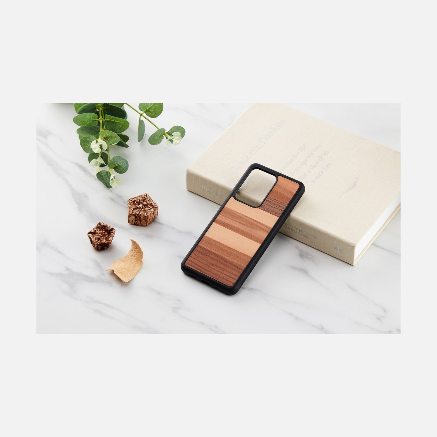 Man&Wood case for Galaxy S20 Ultra sabbia black