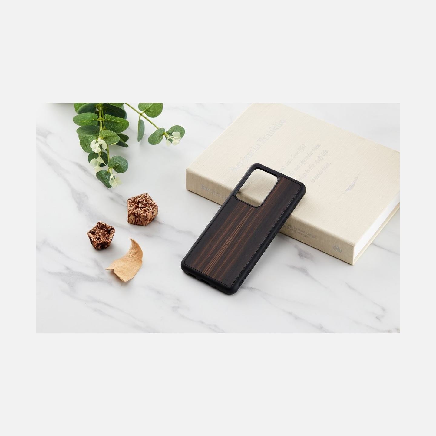 Man&Wood case for Galaxy S20 Ultra ebony black