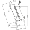 Sbox POS SWIWEL Credit Card Stand PTM-03