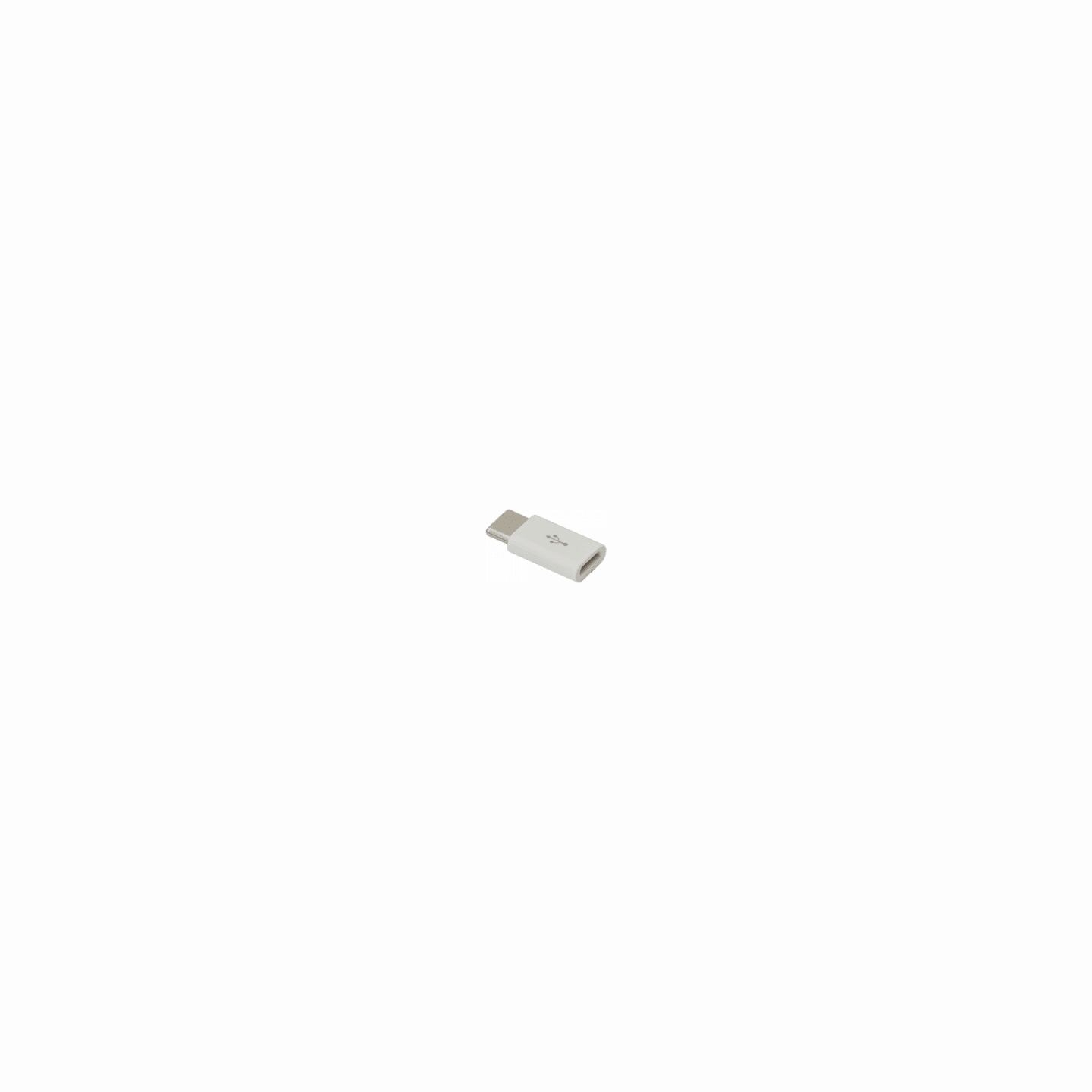 Sbox AD.USB-C W Micro USB 2.0 F. -> TYPE C M. White