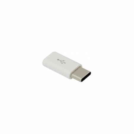 Sbox AD.USB-C W Micro USB 2.0 F. -> TYPE C M. White