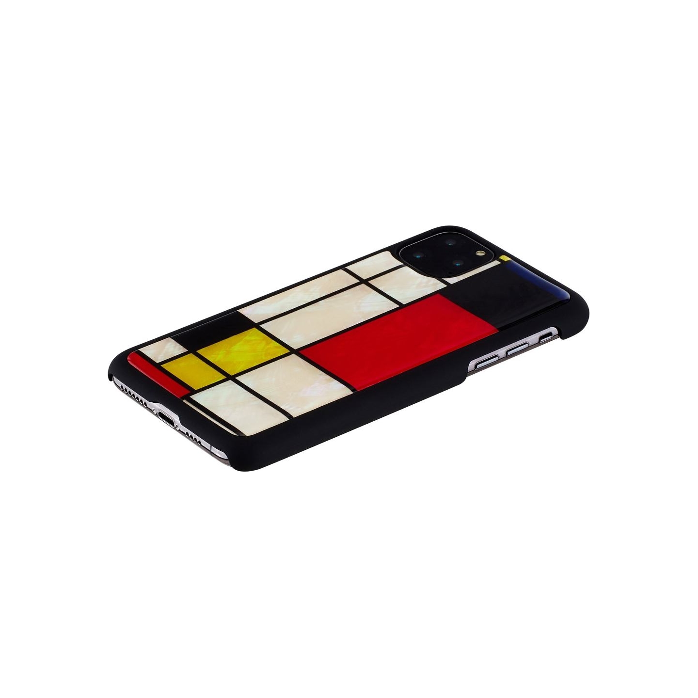 Ikins SmartPhone case iPhone 11 Pro Max mondrian black
