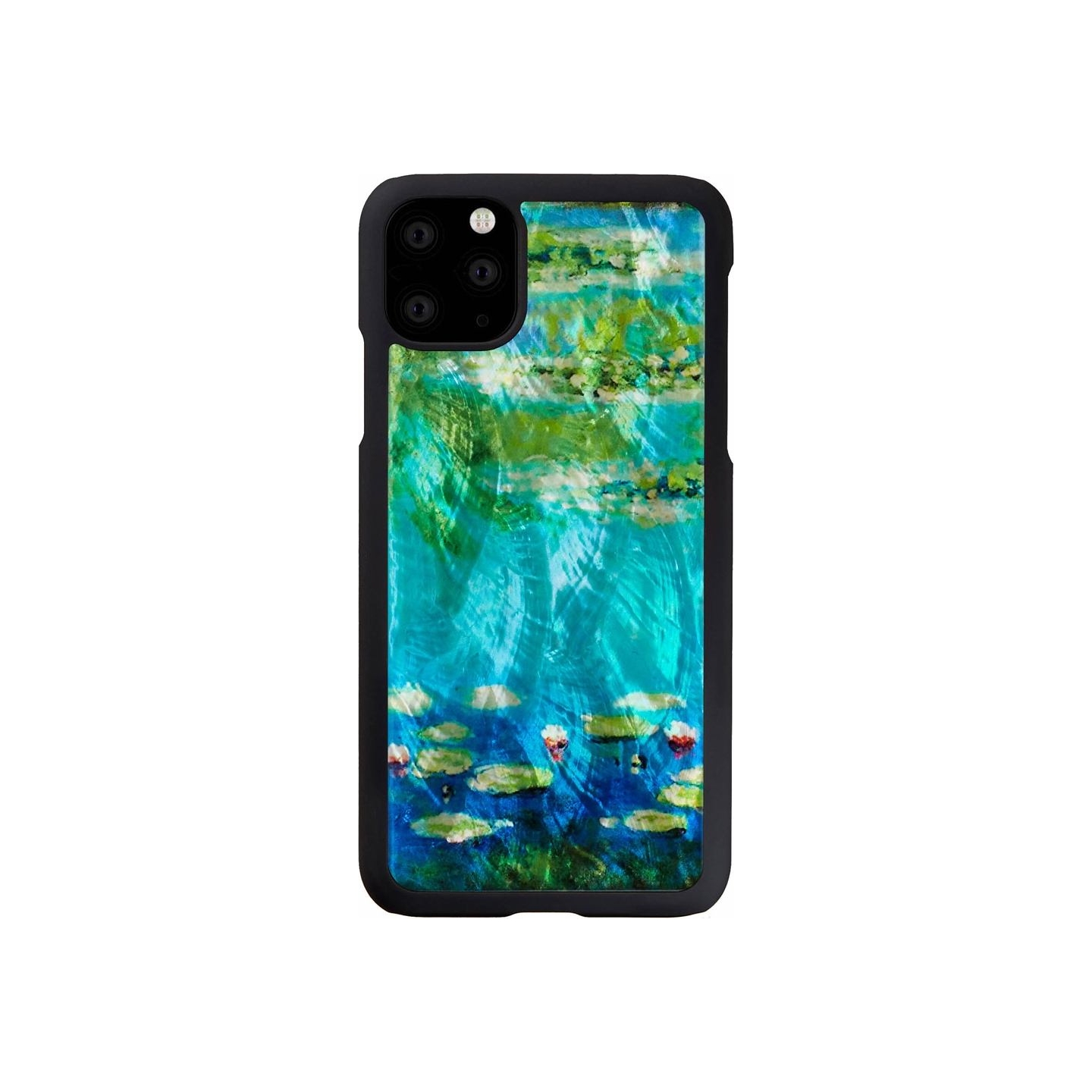Ikins SmartPhone case iPhone 11 Pro Max water lilies black
