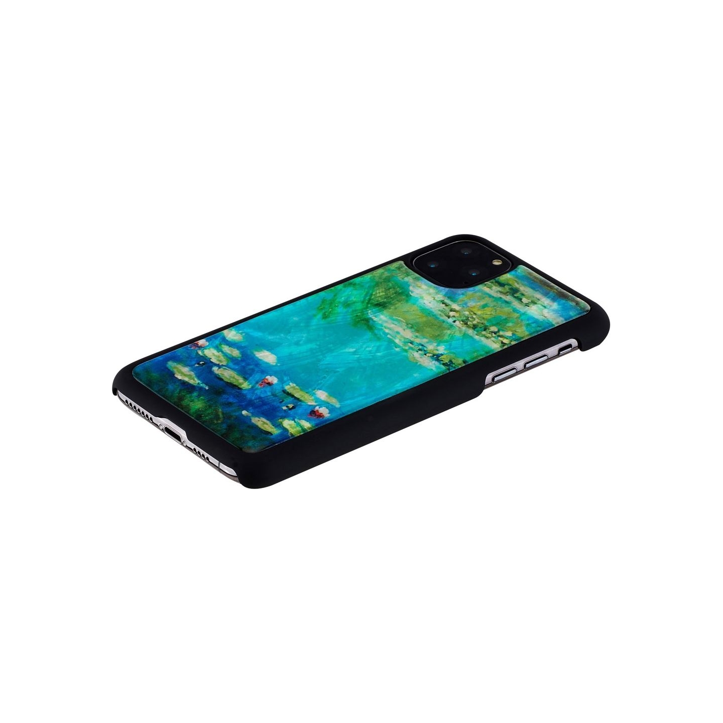 Ikins SmartPhone case iPhone 11 Pro Max water lilies black