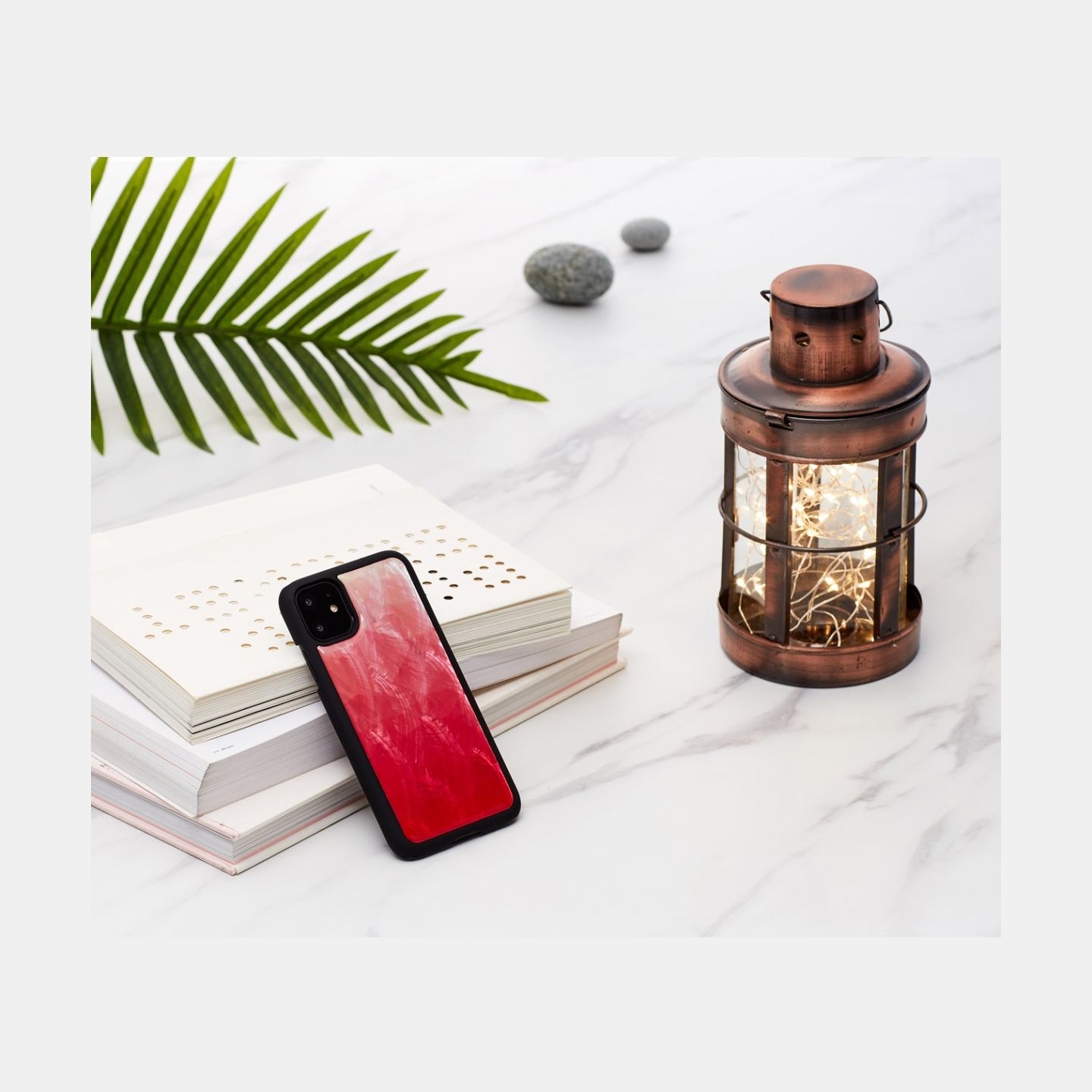 Ikins SmartPhone case iPhone 11 pink lake black