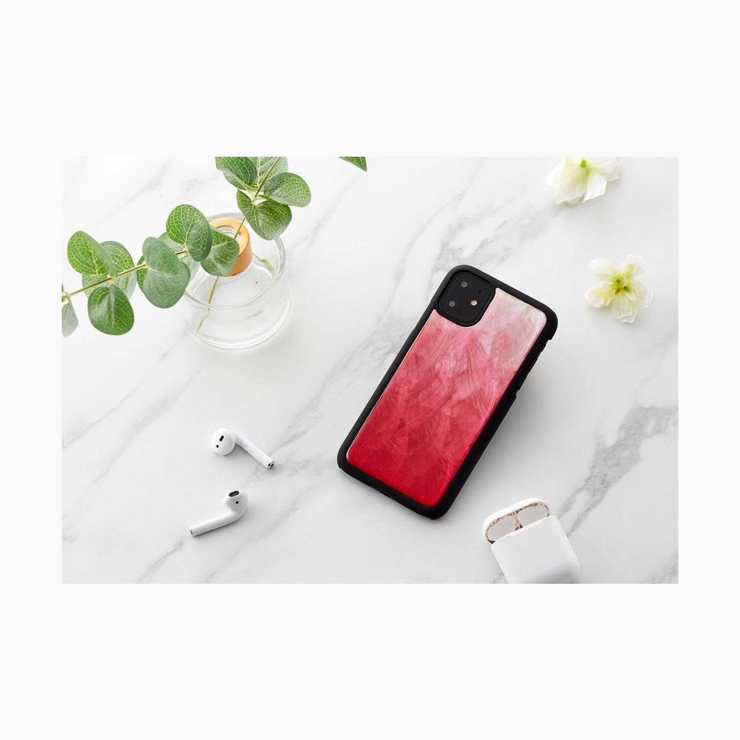 Ikins SmartPhone case iPhone 11 pink lake black