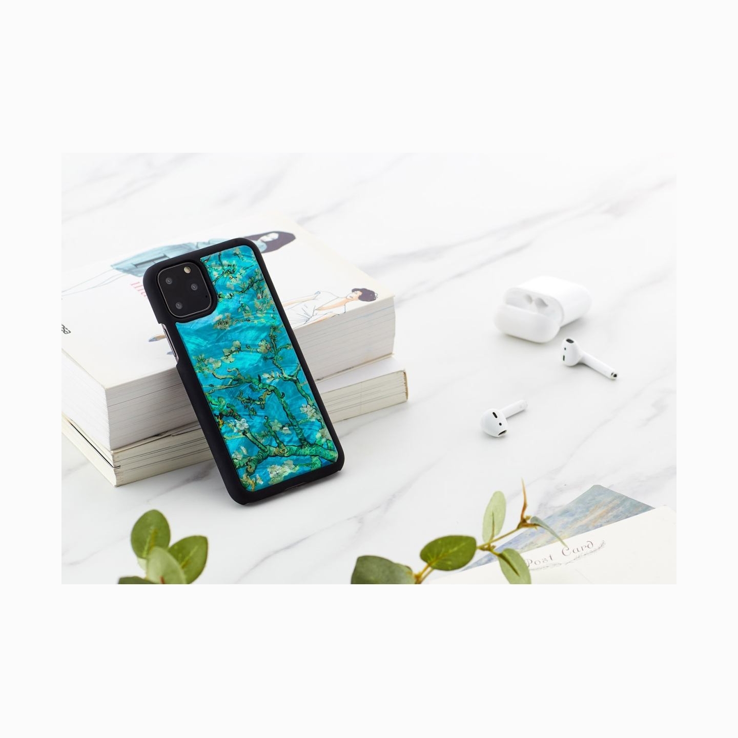Ikins SmartPhone case iPhone 11 Pro almond blossom black