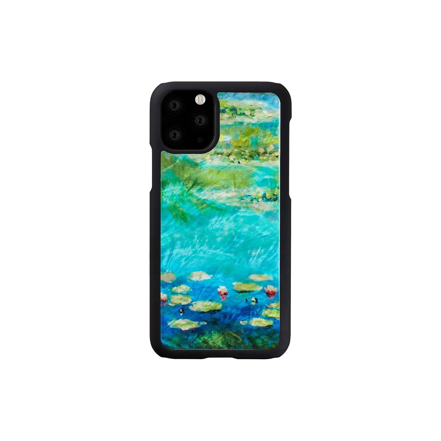 Ikins SmartPhone case iPhone 11 Pro water lilies black