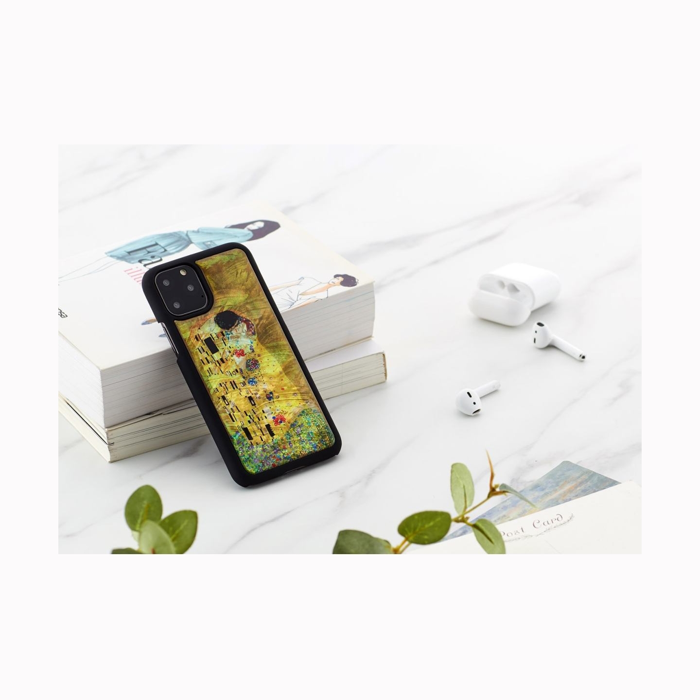 Ikins SmartPhone case iPhone 11 Pro kiss black