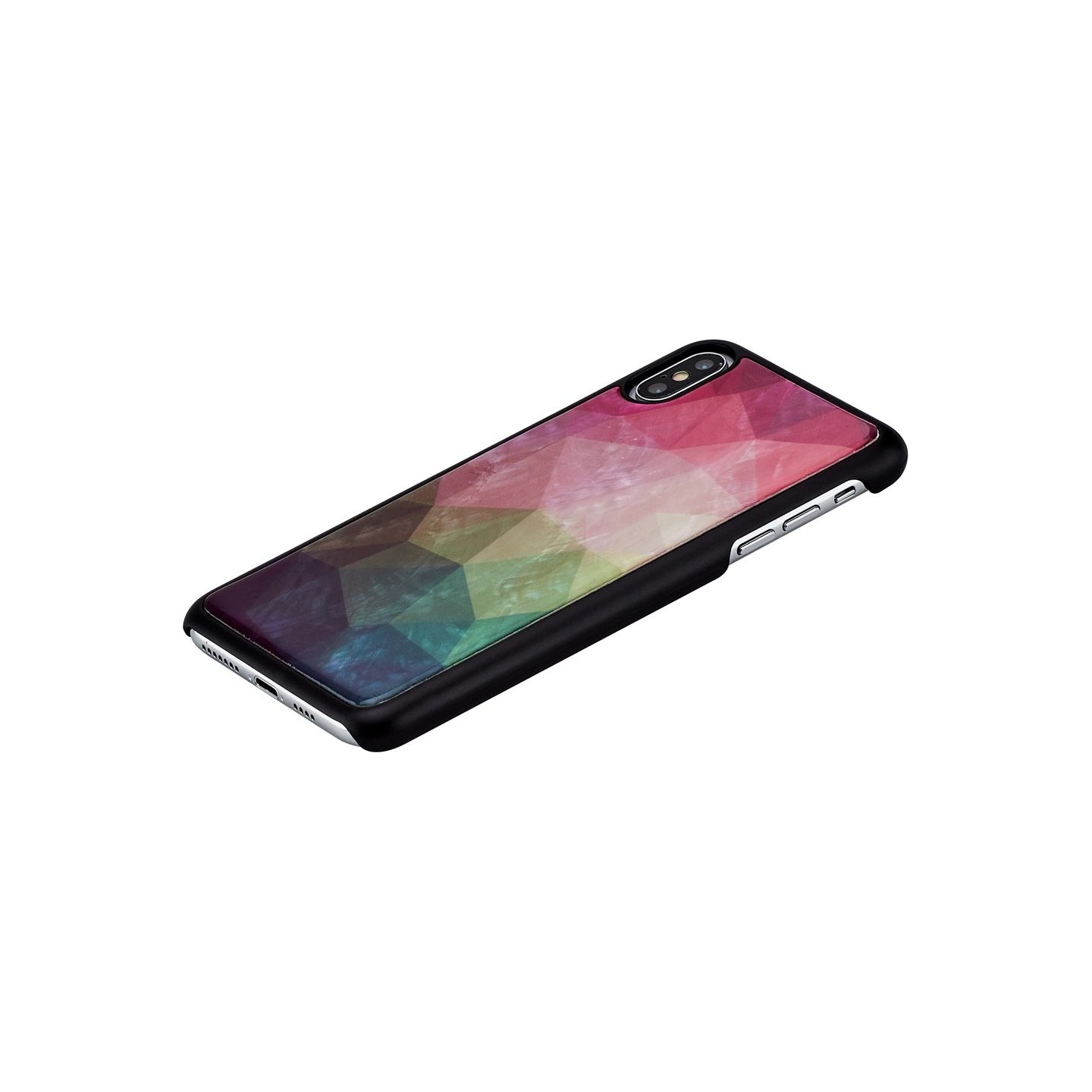 Ikins SmartPhone case iPhone XS Max water flower black