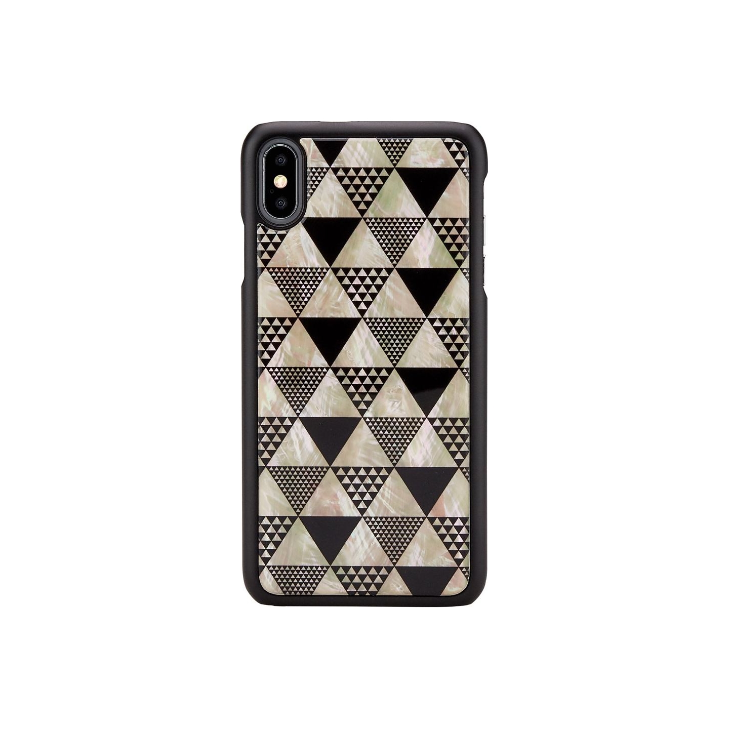 Ikins SmartPhone case iPhone XS Max pyramid black