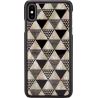 Ikins SmartPhone case iPhone XS Max pyramid black