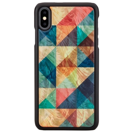 Ikins SmartPhone case iPhone XS Max mosaic black